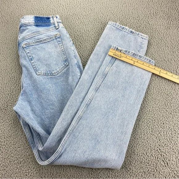Abercrombie & Fitch The 90's Straight Ultra High Rise Jeans  |   Size:  31/12 XL - Picture 8 of 16